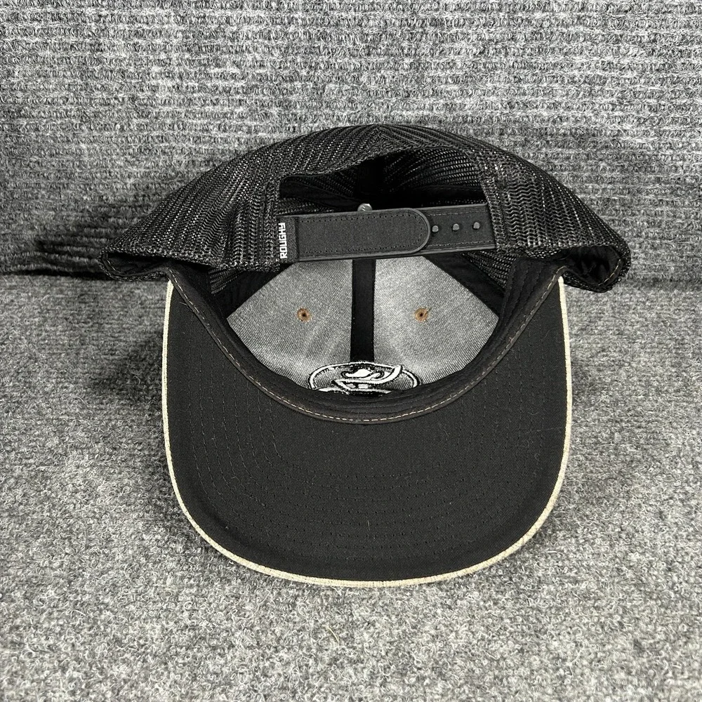 Hooey Hat Cap Snap Back Mesh Trucker Black Beige Western Casual Outdoor